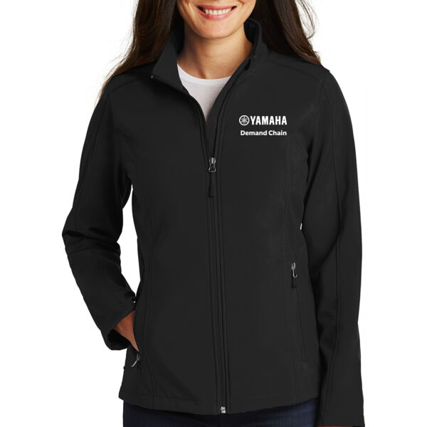 Port Authority Ladies Core Soft Shell Jacket - Embroidered Logo Thumbnail
