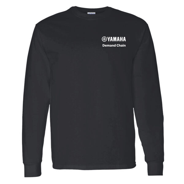 Gildan Heavy Cotton Long Sleeve T-Shirt - Printed Logo Thumbnail