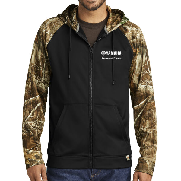 Russell Outdoors Realtree Performance Colorblock Full Zip Hoodie - Embroidered Logo Thumbnail