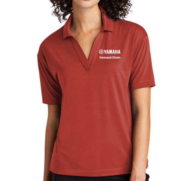 Mercer+Mettle Women's Stretch Jersey Polo - Embroidered Logo Thumbnail