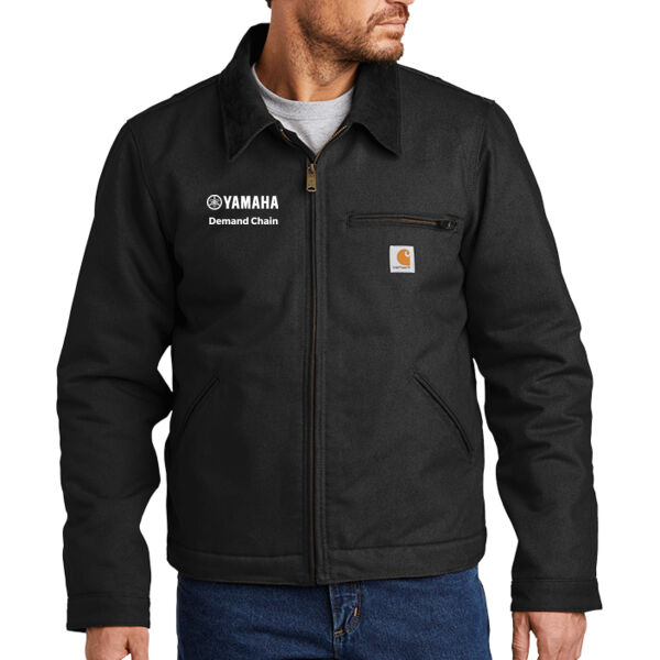 Carhartt Duck Detroit Jacket - Embroidered Logo Thumbnail