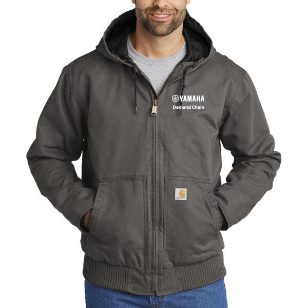 Carhartt Washed Duck Active Jacket - Embroidered Logo Thumbnail