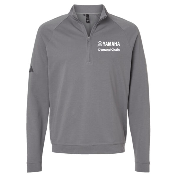 Adidas Club Quarter Zip Pullover - Embroidered Logo Thumbnail