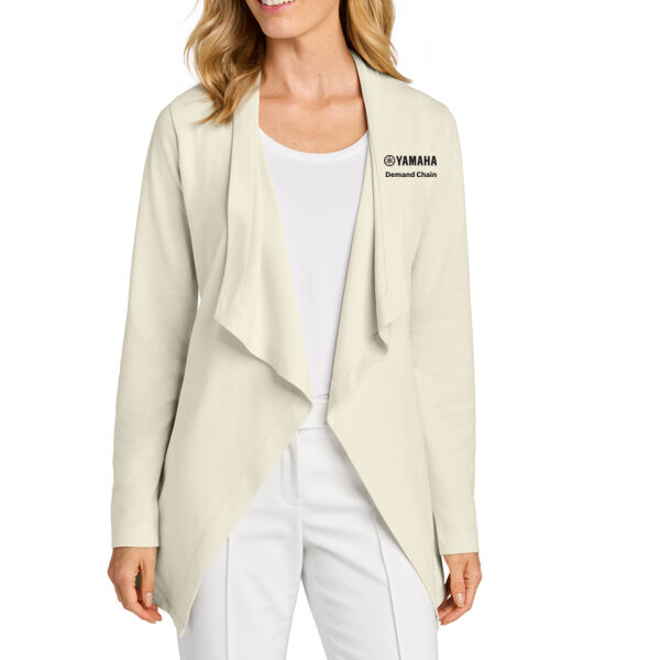 Port Authority Women's Breakwater Open Cardigan - Embroidered Logo Thumbnail